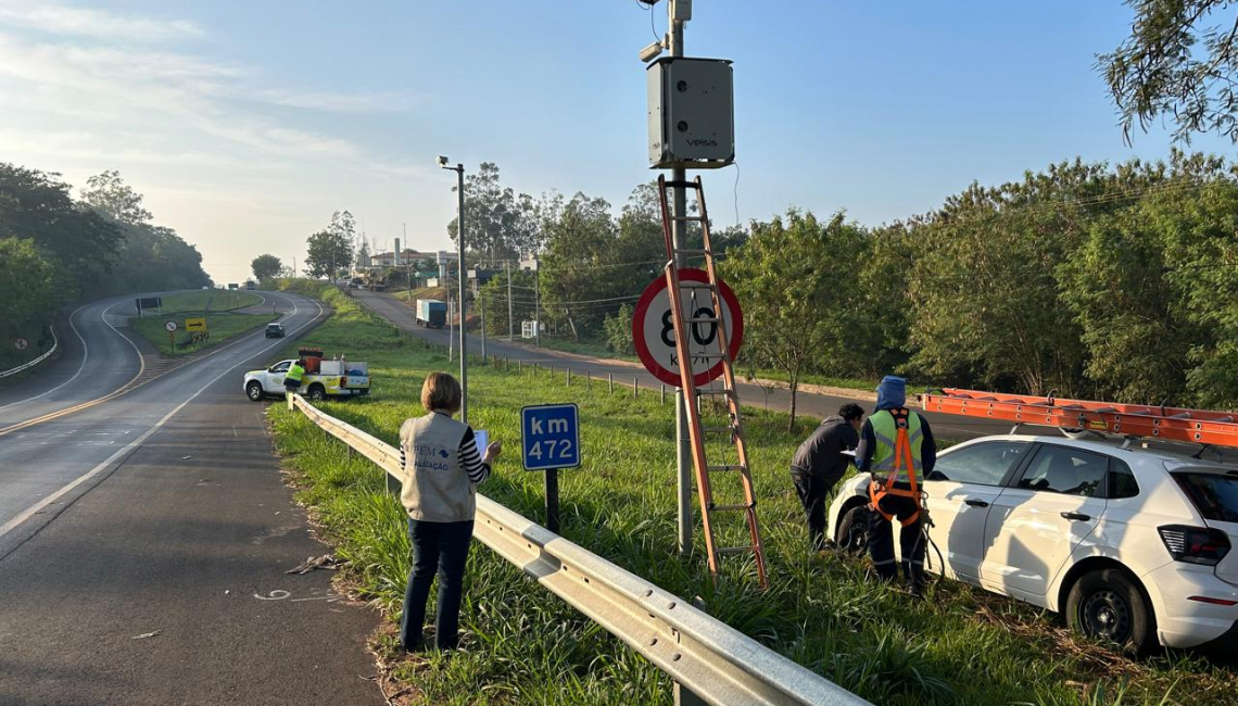 Em Monte Aprazível, Ipem-SP verifica radares